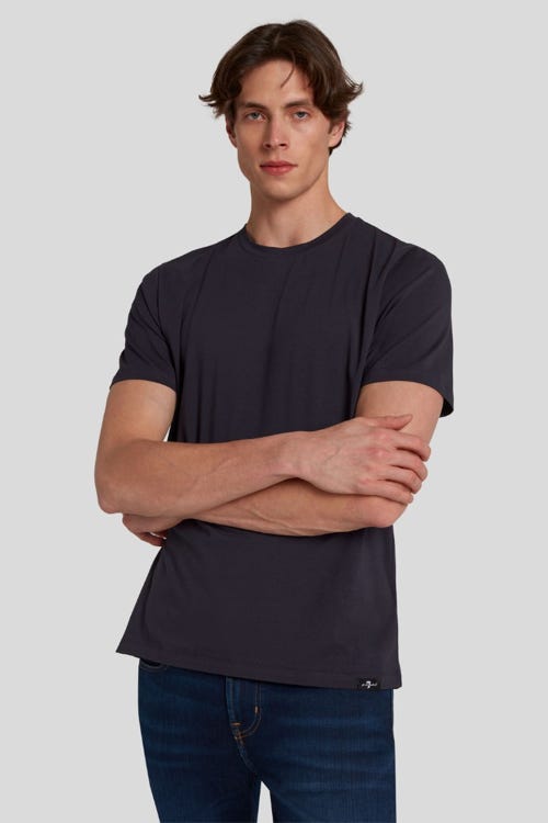 T-SHIRT LUXE PERFORMANCE NAVY